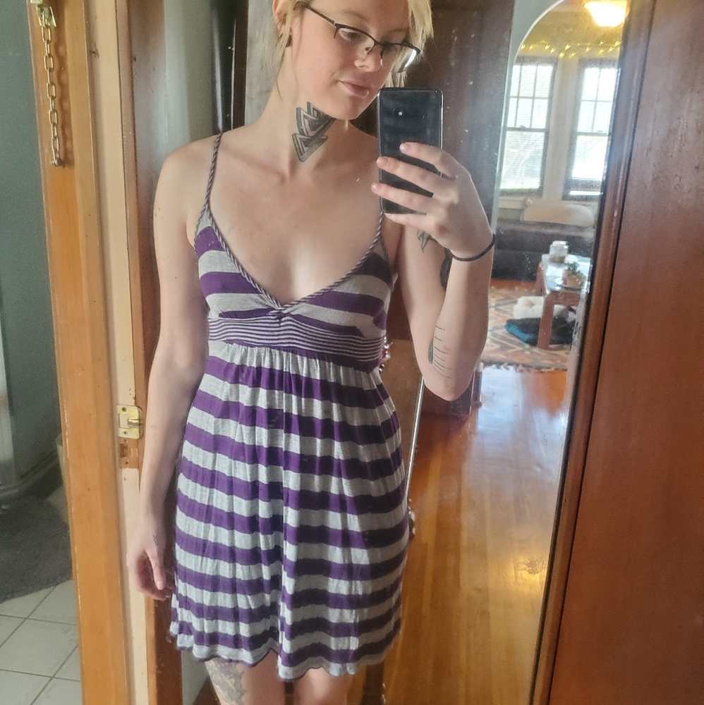 Striped sun dress